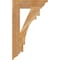 Ekena Millwork Merced Traditional Rough Sawn Bracket, Western Red Cedar, 4"W x 18"D x 30"H BKT04X18X30MRC01RWR - alternate 4